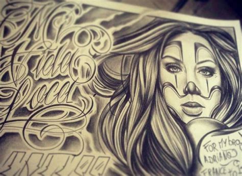 Pin By Maxi Sommerfeld On ⭐drawings Part Ii ⭐ Chicano Drawings