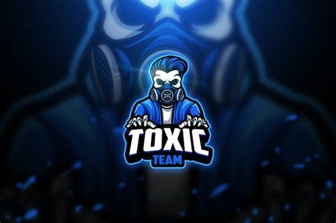 Toxic Team Mascot And Esport Logo By Aqrstudio On Envato Elements
