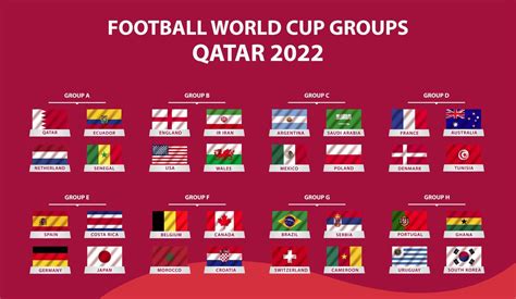 Fifa Copa Del Mundo Copa Del Mundo 2022 Plantilla De Calendario De
