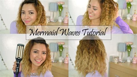 Mermaid Waves Hairstyle Tutorial Using Whaircaretools Gen Zeltv