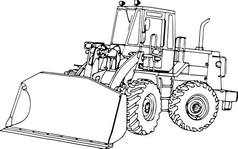 Front End Loader Drawing At Getdrawings Free Download