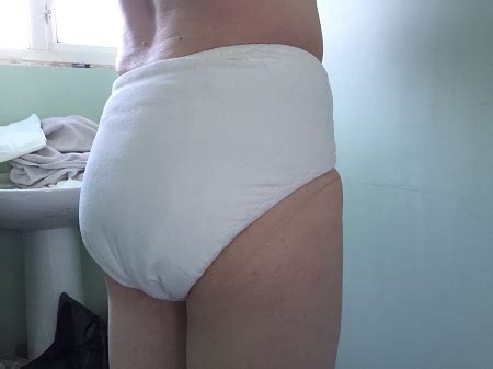 She likes to look at. ContiSlip Maxi Cotton- adult nappy/diaper