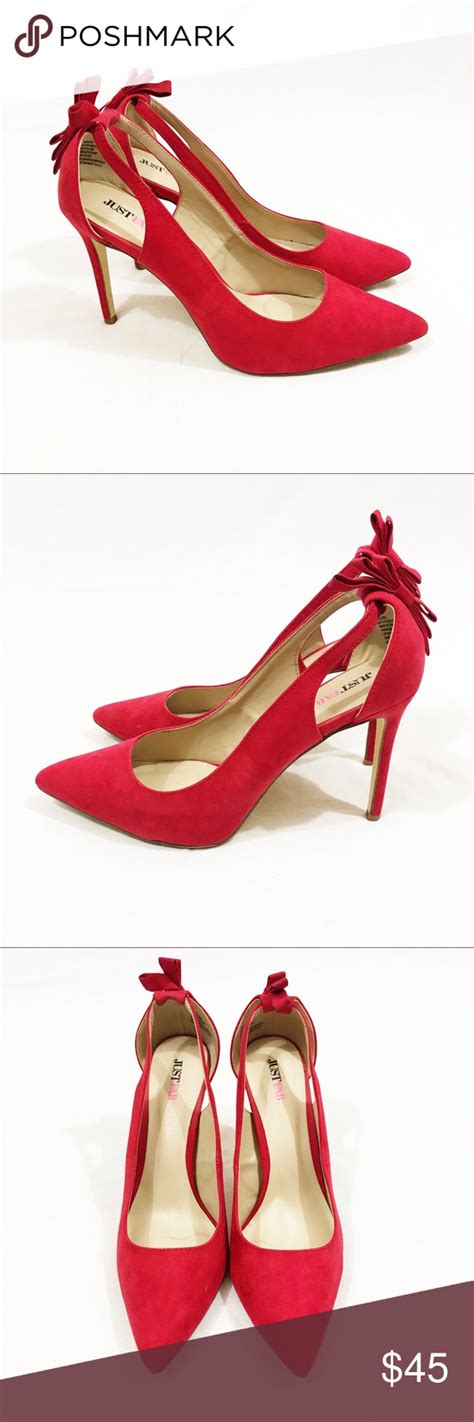 Red Bow Heels