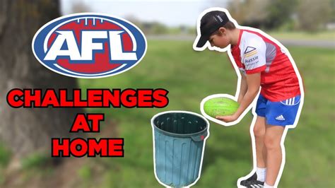 AFL Challenges At Home YouTube