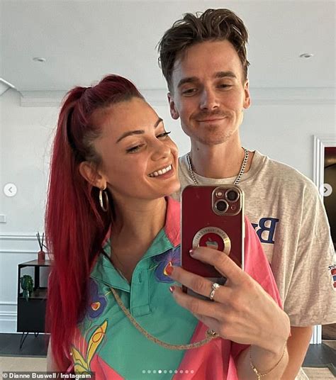 Strictlys Dianne Buswell Congratulates Boyfriend Joe Suggs Sister Zoe