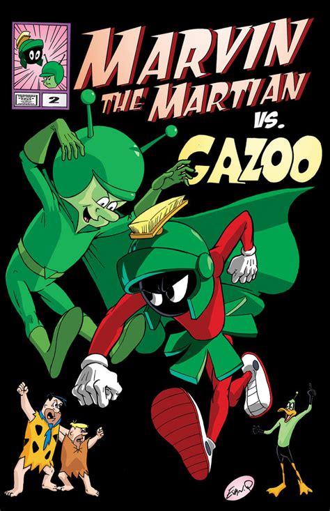 Marvin The Martian Vs The Great Gazoo By Evanquiring On Deviantart