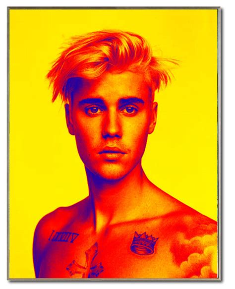 Justin Bieber Print Justin Bieber Poster Justin Bieber Etsy