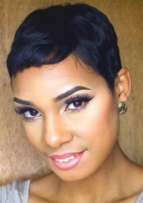 Very Short Pixie Haircut For Black Women Hairstyles My Xxx Hot Girl