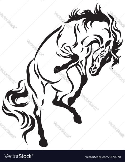 Horse Silhouette Tattoo