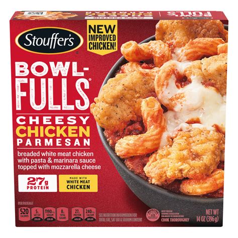Save On Stouffers Bowl Fulls Cheesy Chicken Parmesan Order Online