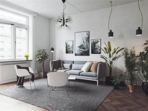 A predominant feature in scandinavian interiors is painted white walls. 3 Scandinavian Homes with Cozy Dining Rooms
