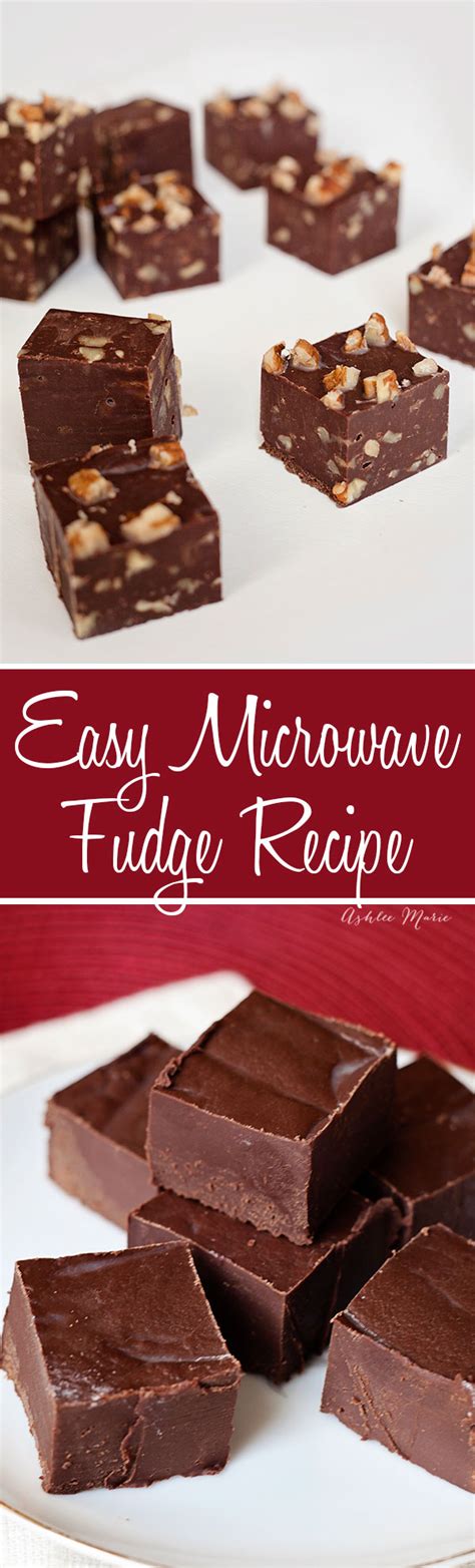 It's easy, vegan and perfect for christmas. Microwave Chocolate Fudge Recipe | Ashlee Marie - real fun with real food