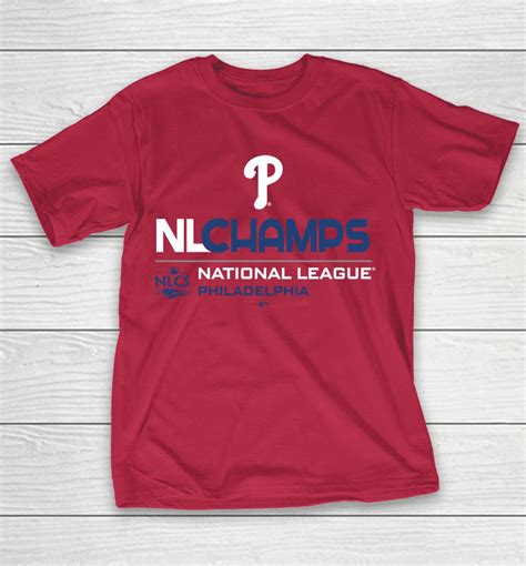 Philadelphia Phillies Nl Champs 2022 National League Champions Shirts