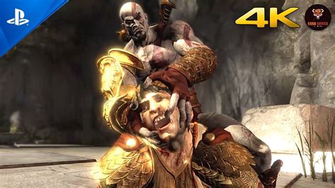 Kratos Vs Helios Boss Fight God Of War 3 Ps5 4k Youtube
