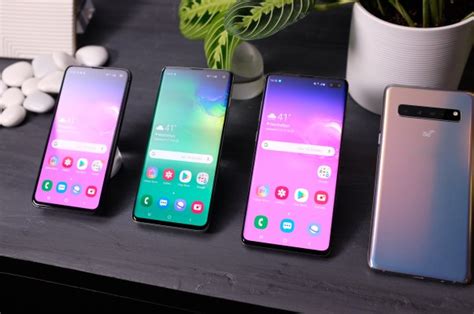 Samsungs Galaxy S10 Lineup Arrives With Four New Models Techcrunch
