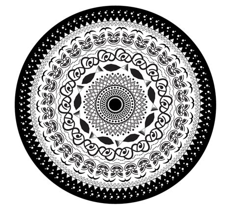 Māori Mandala Illustration — Kimi Moana Whiting