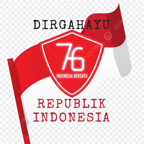 Gambar Lambang Hari Kemerdekaan Indonesia Dengan Bendera Indonesia 17
