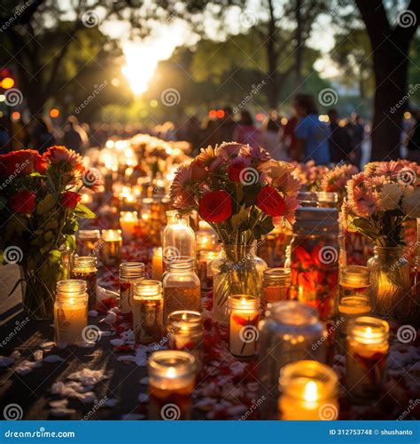 A Poignant and Respectful Memorial Day Honoring the Fallen Heroes Stock