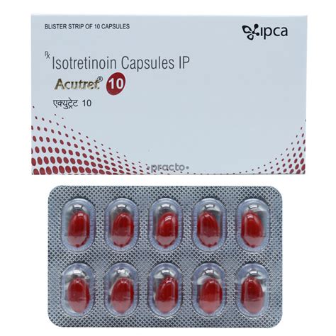 Acutret 10 Mg Capsule Uses Dosage Side Effects Price Composition