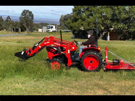 Kubota L2201dt Tractor With 4 In 1 Fel 25hp For Sale