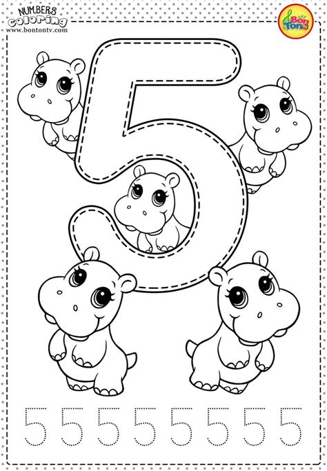 number  preschool printables  worksheets  coloring pages   numeros de