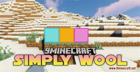 Simply Wool Resource Pack 1194 1182 Texture Pack 9minecraftnet