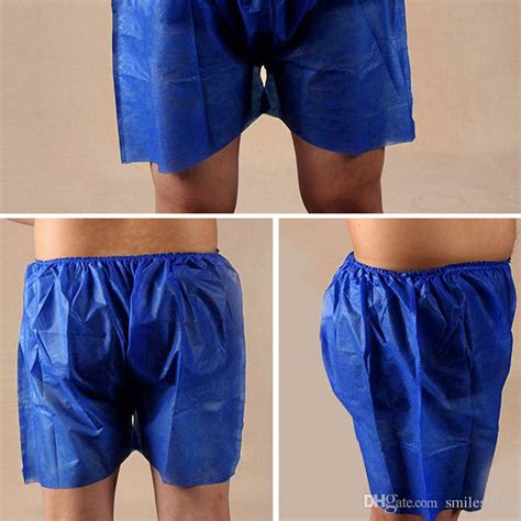 2019 promotion sales mens underwear boxers non woven disposable sauna shorts underwear men