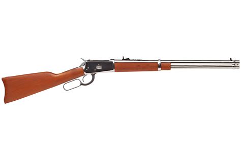 Rossi R92 45 Colt Lever Action Rifle With Polished Stainless Finish And