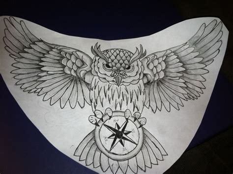 Owl Tattoo Chest Chest Tattoo Drawings Chest Piece Tattoos Tattoo