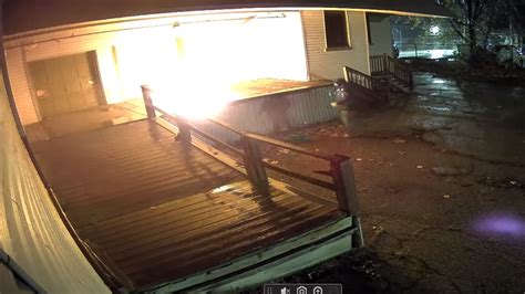 watch the moment alleged arsonists set sarnia business on fire ctv news