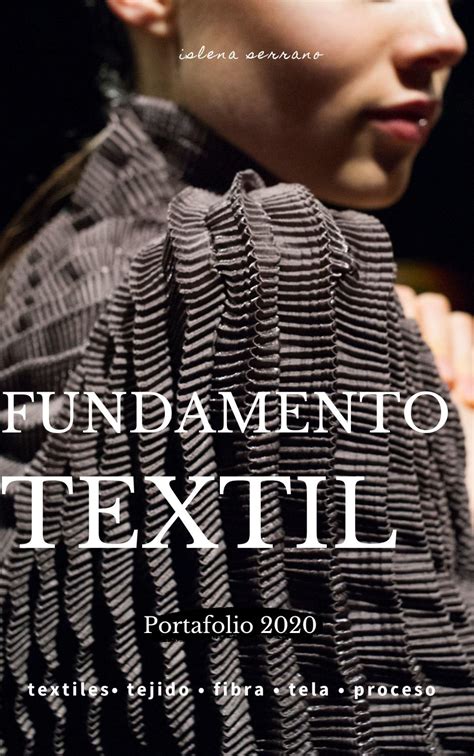 Fundamento Textil By Islena Serrano Issuu