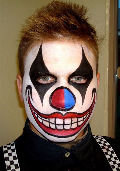 Scary Face Painted