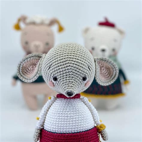 Amigurumi Mouse Free Crochet Pattern Amigurumi