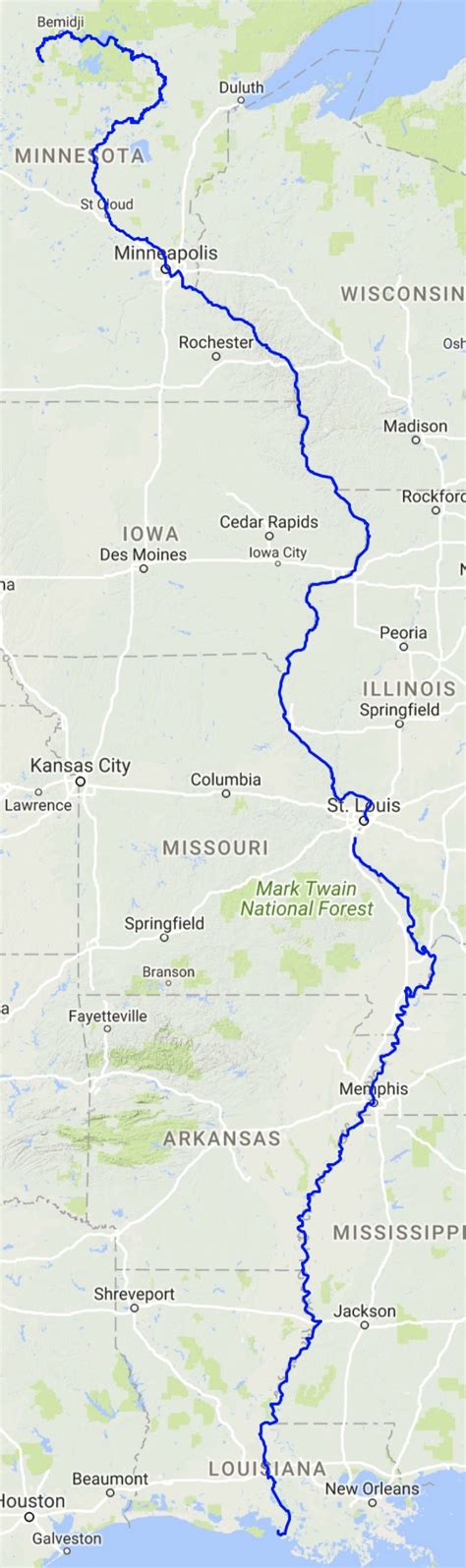 Mississippi River Source To Sea By Canoe Doing Miles Mississippi