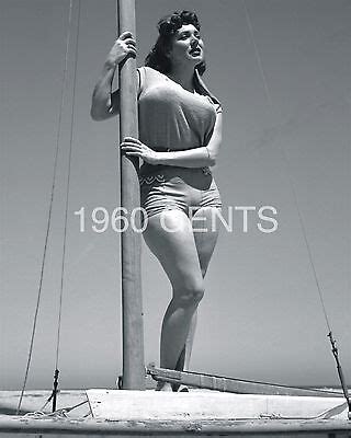 1950S NUDE 8X10 PHOTO BUSTY BIG BREASTS ANN AUSTIN PINUP FROM ORIGINAL