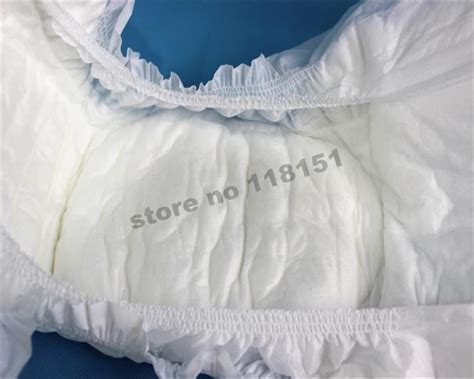 Free Shipping Unisex Thin Dry Breathable Adult Cloth Diapers Plastic