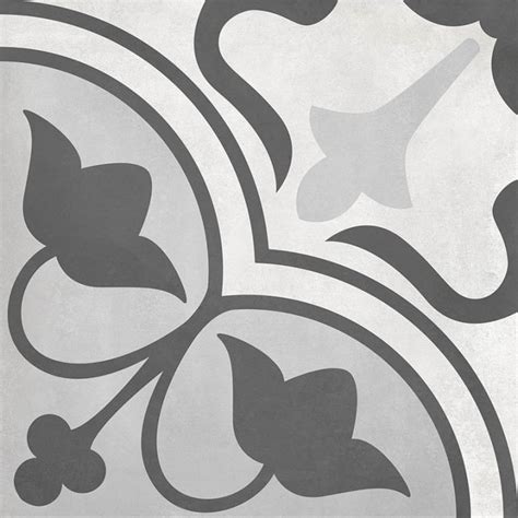 ice 8 x 8 clover deco tile from garden state tile