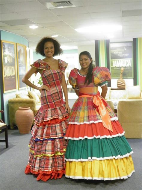 Pin By Lin K On Jamaica Jamaican Clothing Jamaican Dress Jamaican