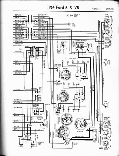 1964 Ford Fairlane 500 Wiring Diagram Wiring Draw And Schematic
