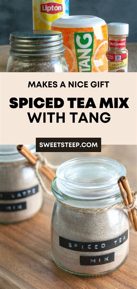 Spice Tea Recipe Chi Tea Recipe Spice Tea Mix Tea Latte Recipe Spice Mix Recipes Spice