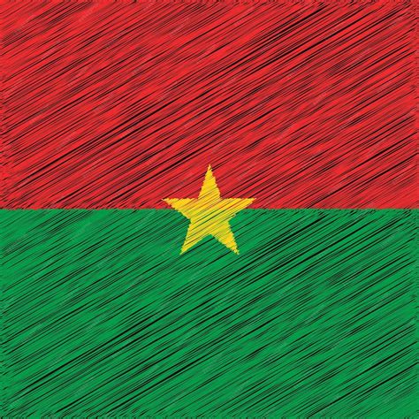 Premium Vector 5 August Burkina Faso Independence Day Flag Design