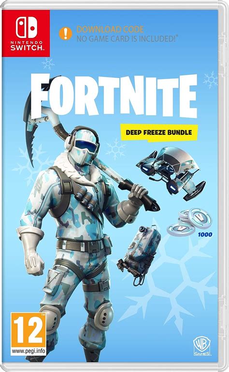 Fortnite Deep Freeze Bundle Code In A Box Nsw Amazonde Games
