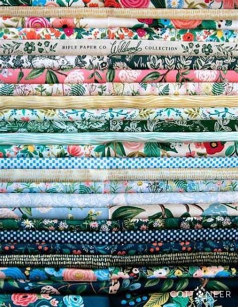 Shop Wildwood Fabric By Rifle Paper Co For Cotton And Steel