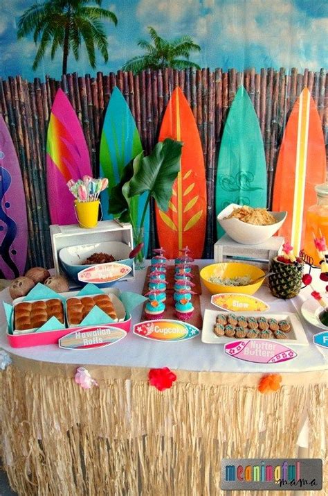 Luau Birthday Party Ideas Fiesta Hawaiana Decoracion Fiesta Hawaiana Fiesta Hawaiana Para