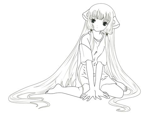 Dessins gratuits à colorier coloriage manga à imprimer. Coloriage à Imprimer De Fille Manga - Coloriage Imprimer