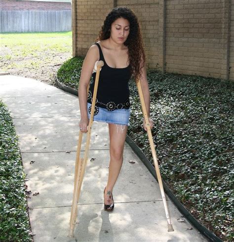 Women Amputee On Crutches Amputee Women Crutching Video Video Search Engine At Amputee