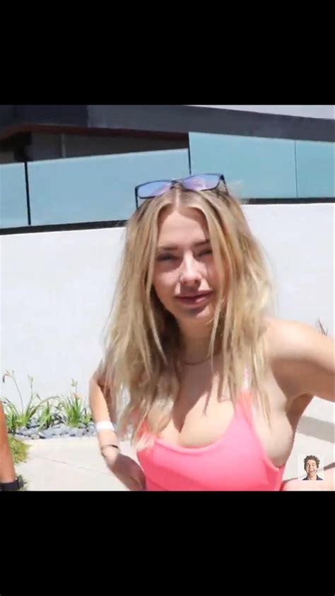 Corinna Popping Out Of Her Tank Top R VlogSquadGirls