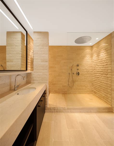 Can You Guess The Spectacular Modern Bathroom Tiles Used Here