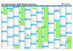 Du willst wissen, welche schulferien niedersachsen 2021 für dich bereit hält? Ferien Niedersachsen 2019, 2020 + Ferienkalender
