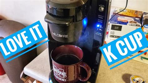 Review Mr Coffee K Cup Pod Single Serve Coffee Maker Keurig Brew 1 Cup